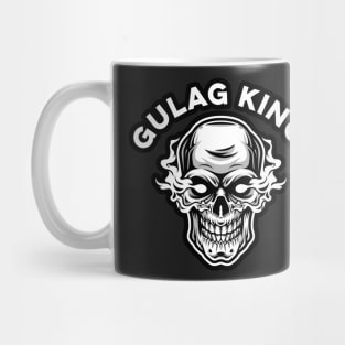 Gulag King Funny Video Games Smoking Skull Mug